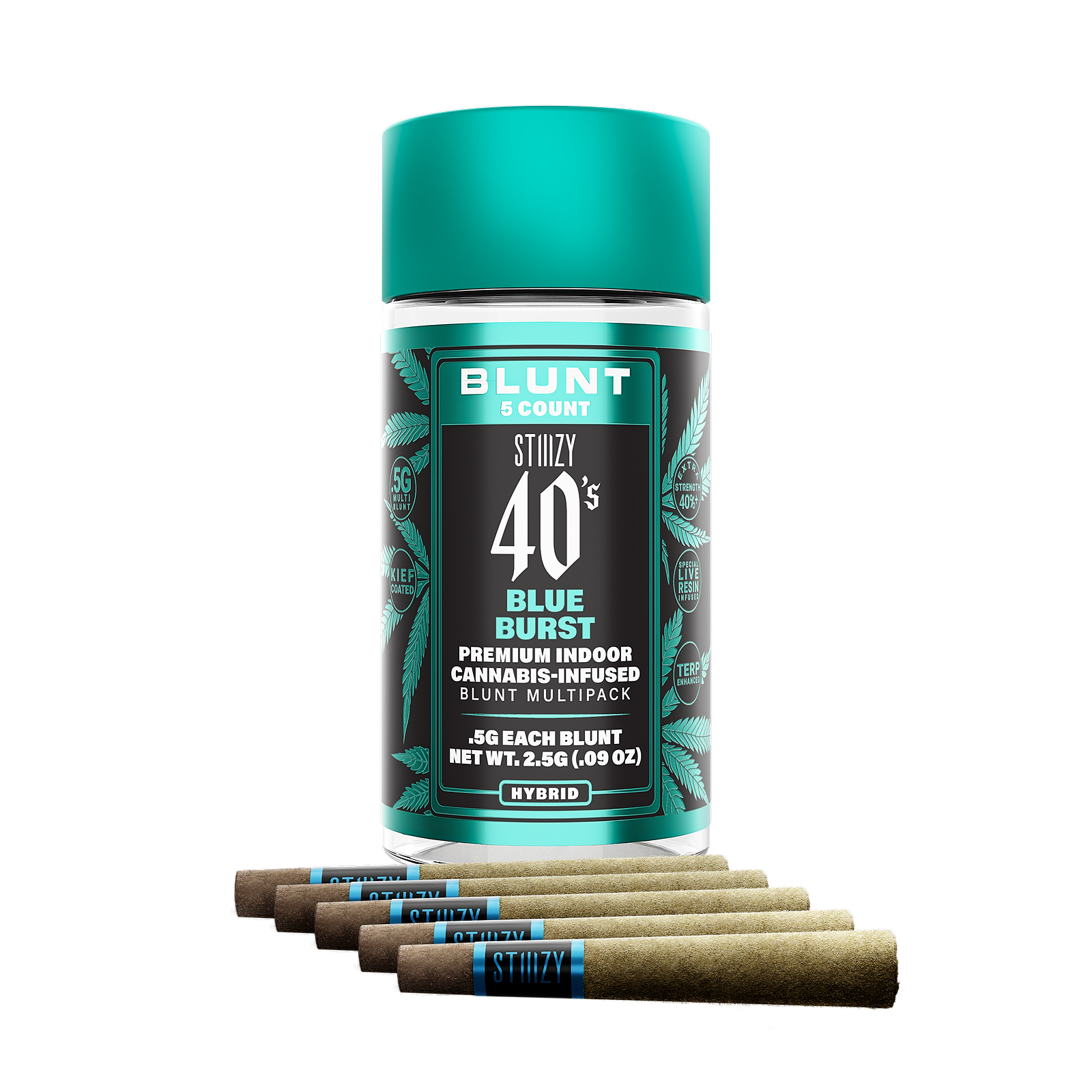 BLUE BURST - .5G 40s INFUSED PREROLL MULTI PACK