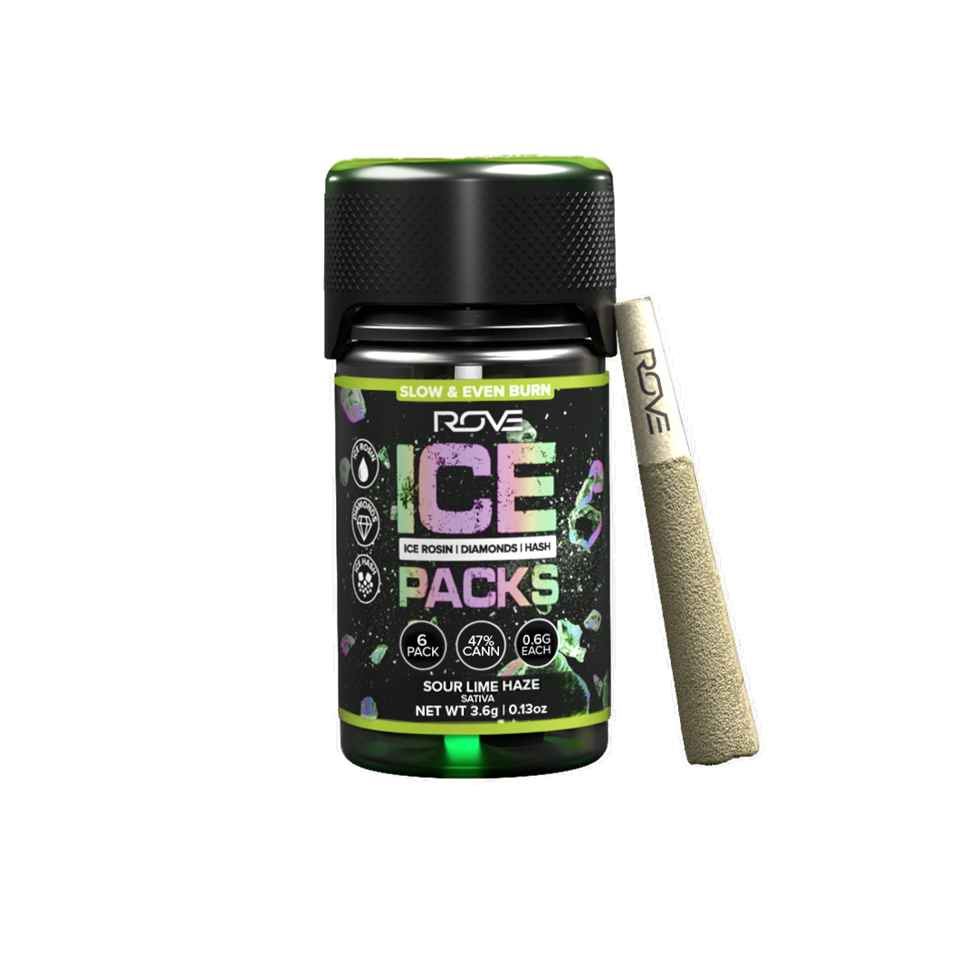 ROVE: Ice Packs - Sour Lime Haze . - Rove