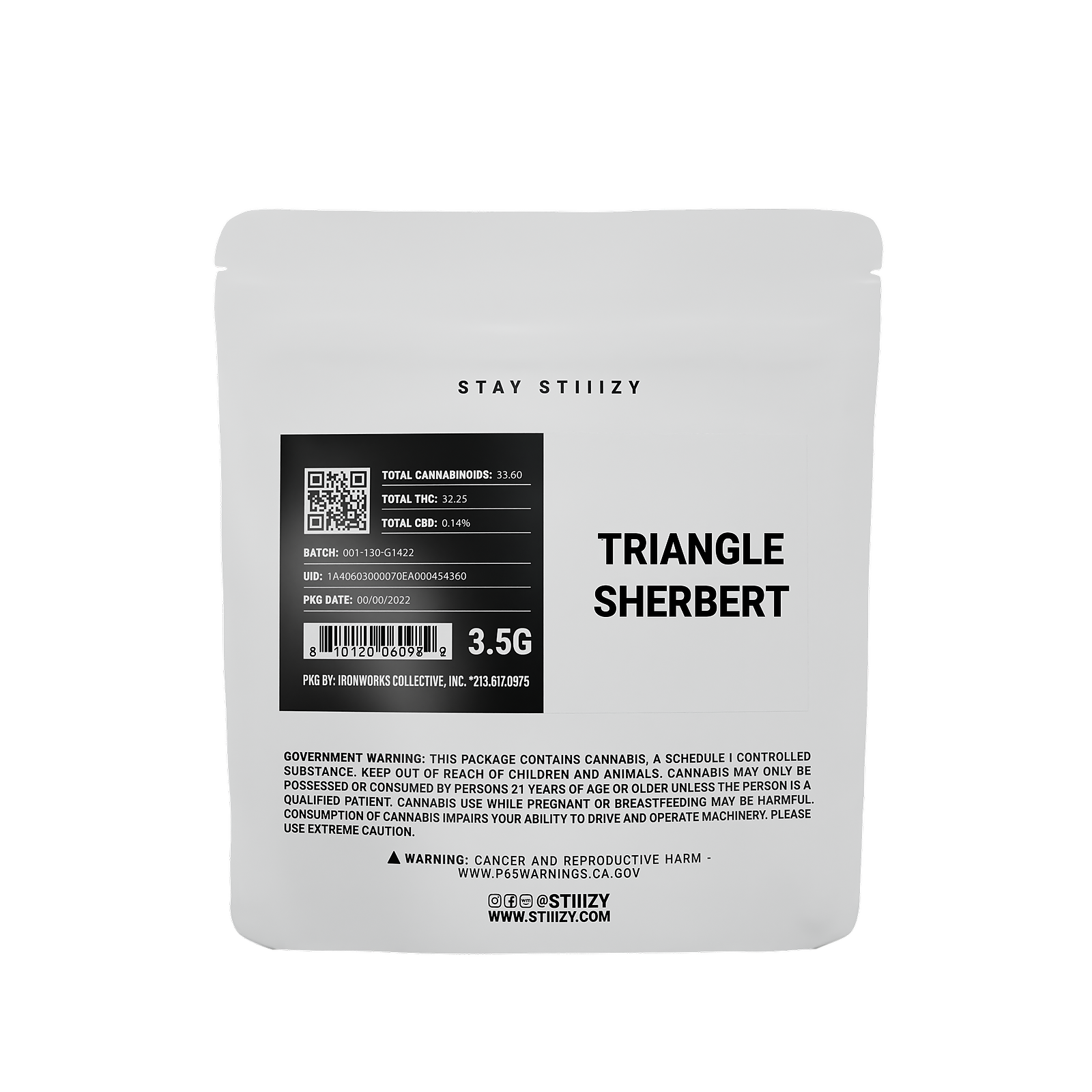 Stiiizy: Triangle Sherbert