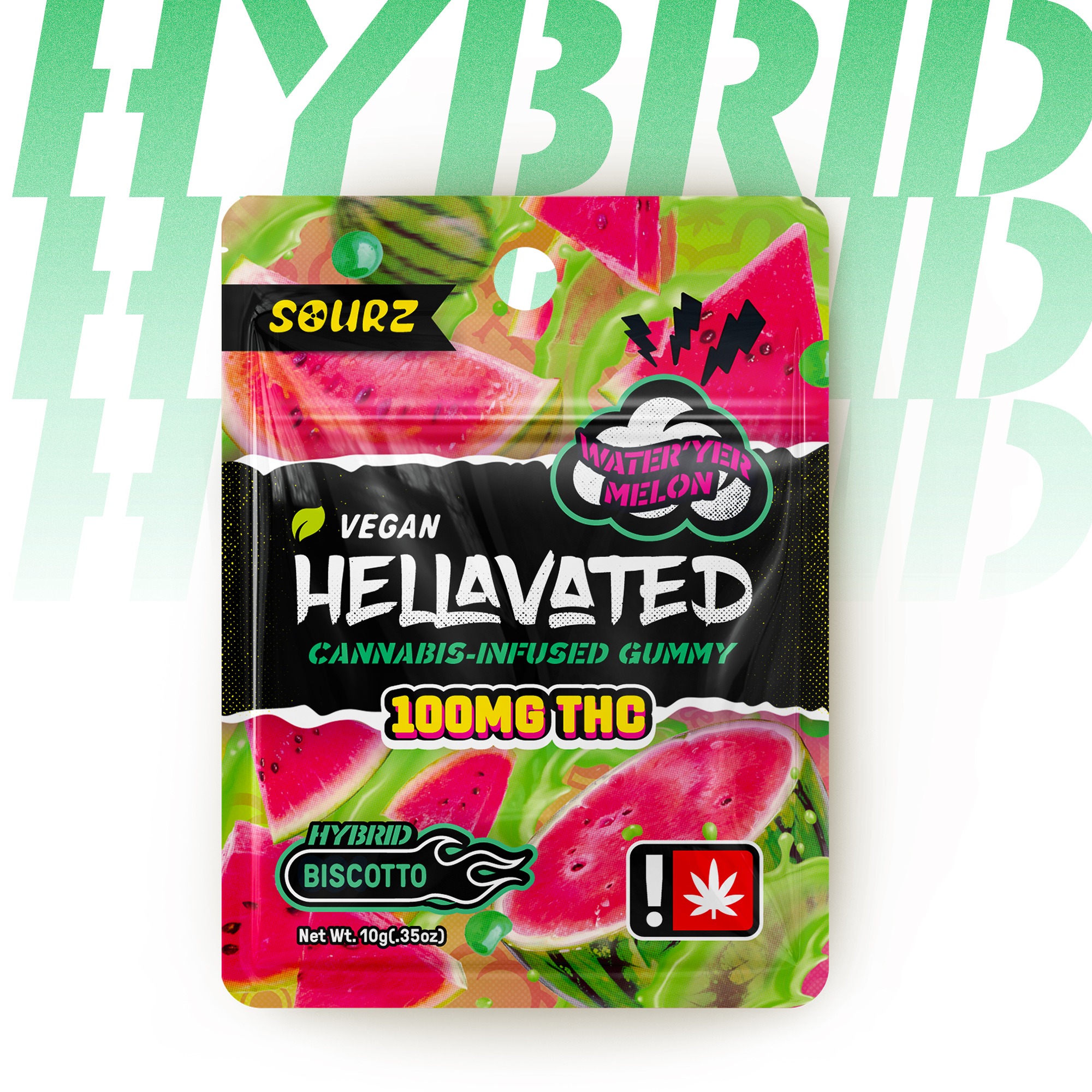 Hellavated: Sour Watermelon