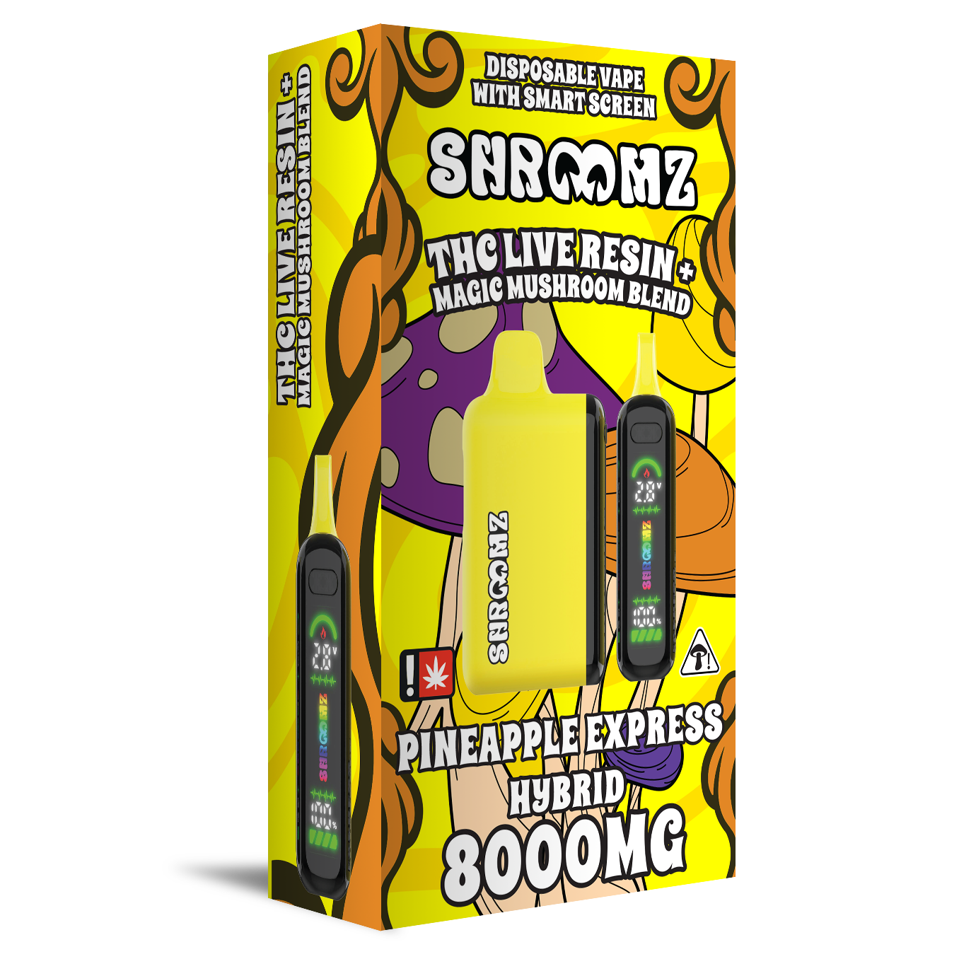 shroomz disposable vape Mushroom Disposable Vape Shroomz Thc Live Resin + Magic Mushroom Blend  Disposable – 8G Sour Die – Zaleaf I Smoked a 