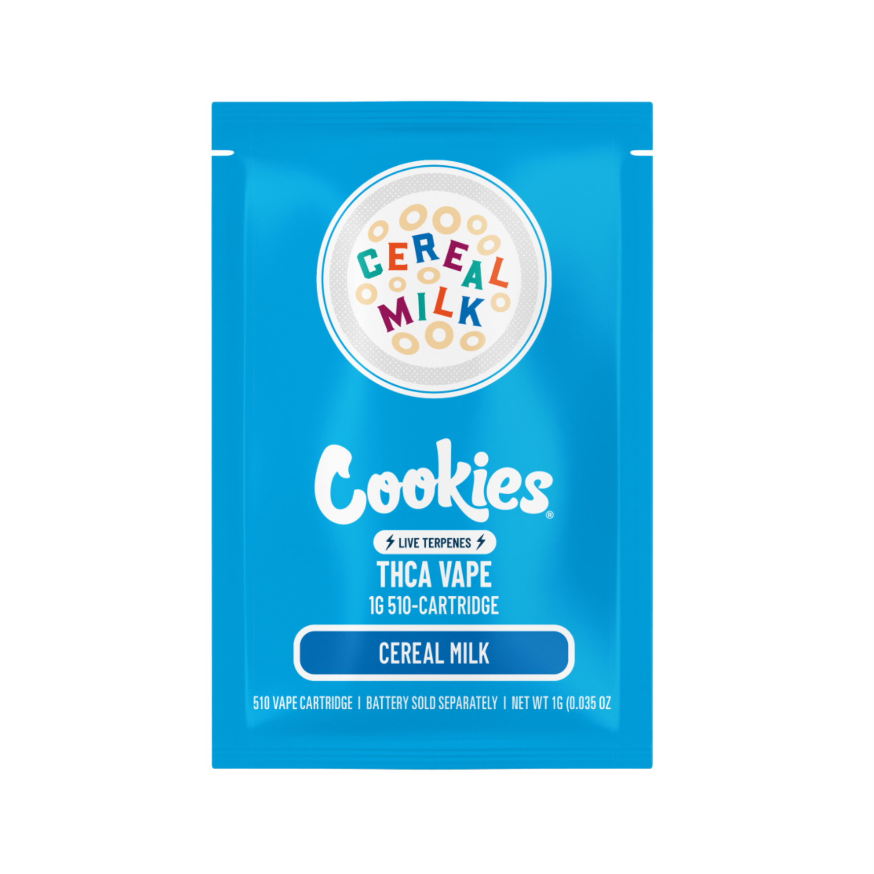 U&I sereal milk 1ml ×３ Zaleaf: COOKIES CEREAL MILK THC-A CARTRIDGE - 1G 510 THREAD